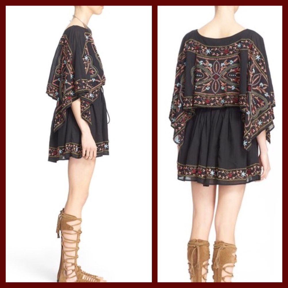 Free People Host Pick 🏆Sheer Batiste' Embroidered Tunic